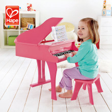 Custom Hape Musical Toy Mini Wooden Piano,Baby Grand Piano Toy